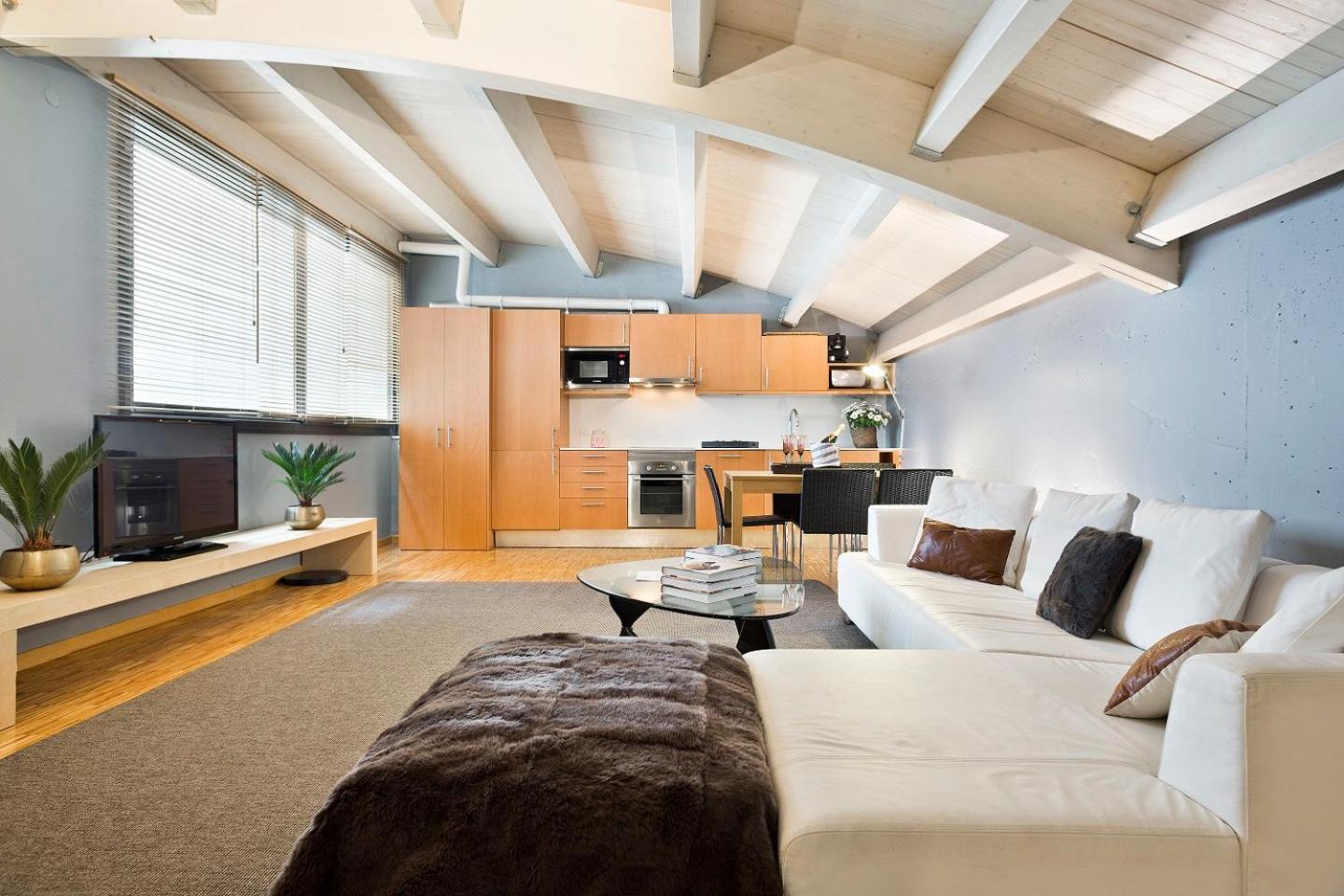 Apartment Barcelona Rentals - Sarria Apartments Near Center Номер фото