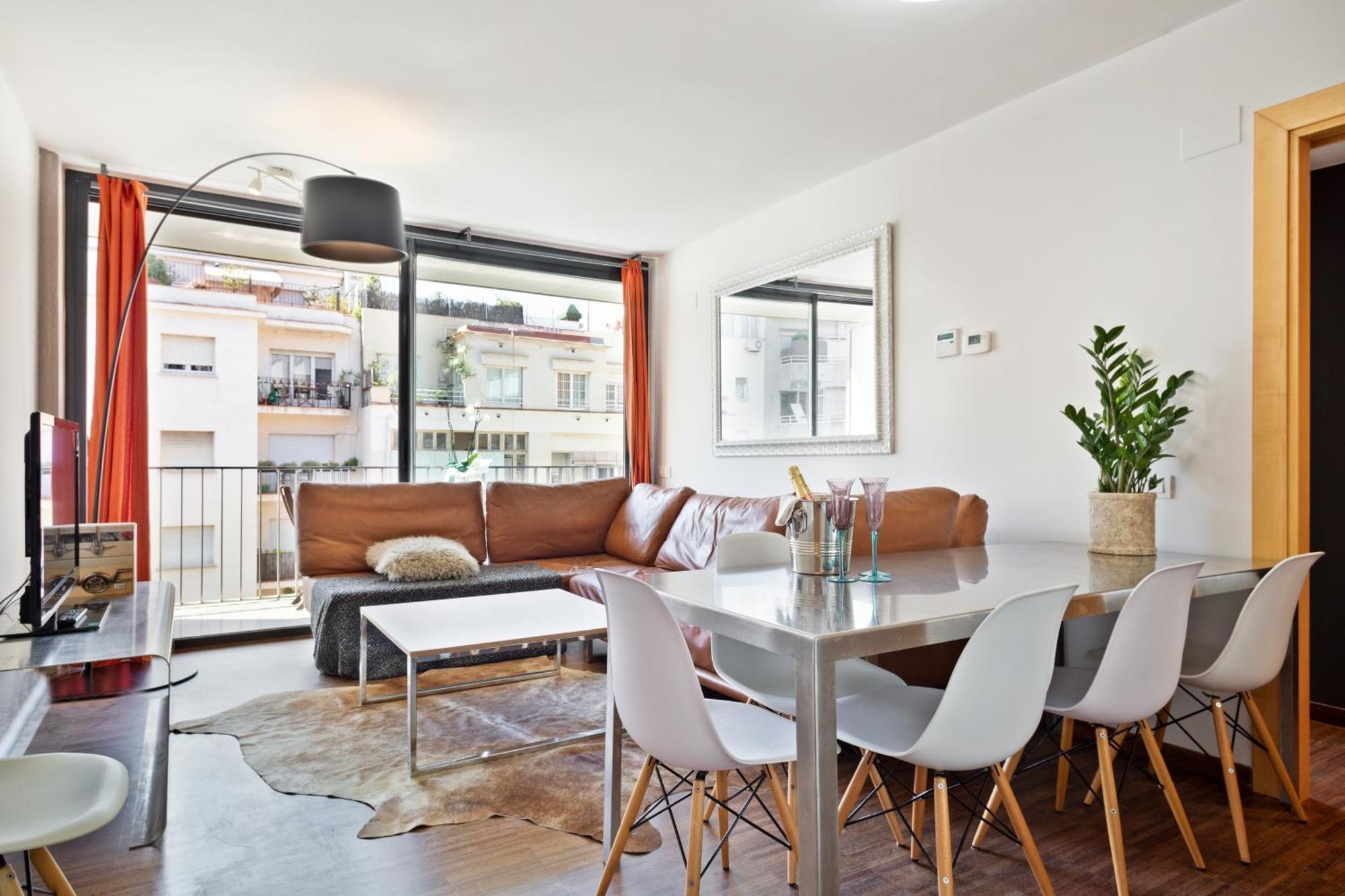 Apartment Barcelona Rentals - Sarria Apartments Near Center Номер фото